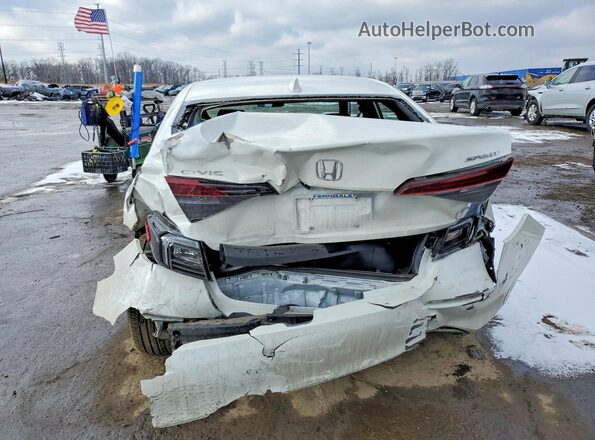 2HGFE2F59SH571979 2025 HONDA CIVIC White Widok z tyłu