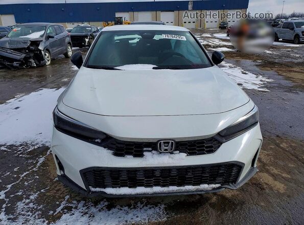 2HGFE2F59SH571979 2025 HONDA CIVIC White Widok z przodu