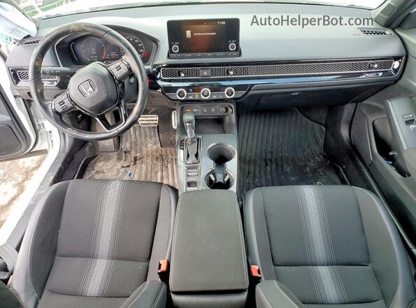 2HGFE2F59SH571979 2025 HONDA CIVIC White Widok deski rozdzielczej
