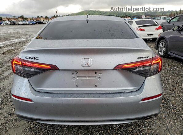 2HGFE2F59TH500802 2026 HONDA CIVIC Silver Вид ззаду