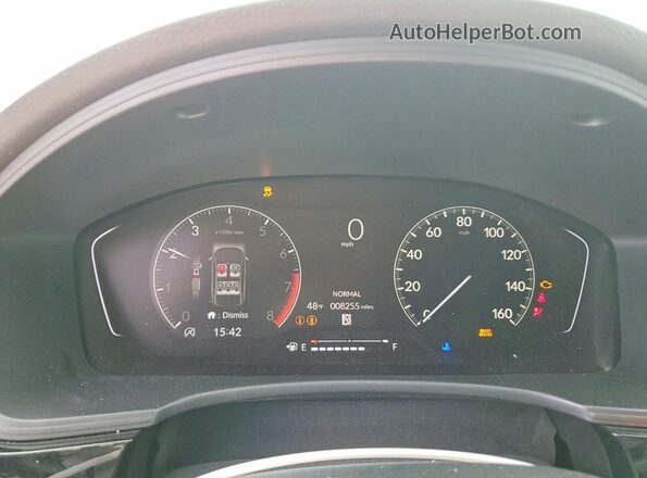 2HGFE2F59TH503697 2026 HONDA CIVIC Черный Вид щитка приборов