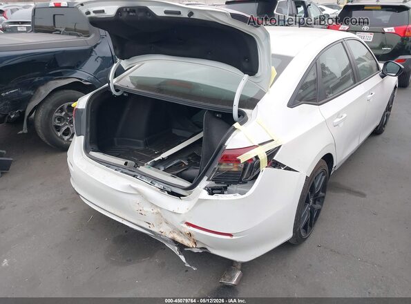 2HGFE2F59TH513730 2026 HONDA CIVIC Белый Задняя правая четверть
