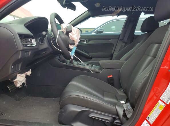 2HGFE2F59TH555380 2026 HONDA CIVIC Красный Вид салона спереди