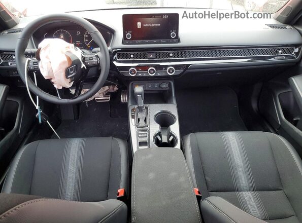 2HGFE2F59TH555380 2026 HONDA CIVIC Красный Вид панели приборов