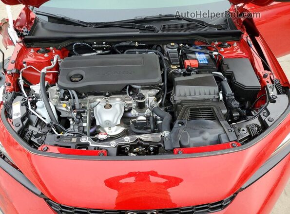 2HGFE2F59TH555380 2026 HONDA CIVIC Красный Вид задней части салона