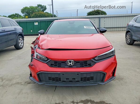 2HGFE2F59TH555380 2026 HONDA CIVIC Красный Вид спереди