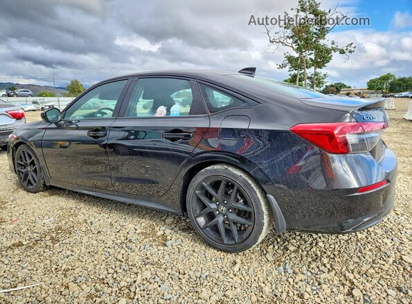 2HGFE2F5XNH541605 2022 HONDA CIVIC Black Tył lewy