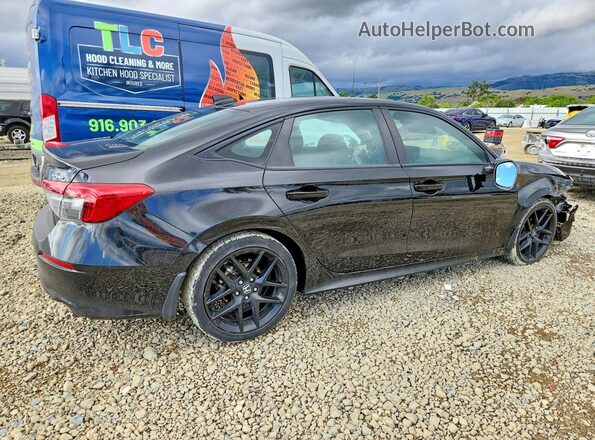 2HGFE2F5XNH541605 2022 HONDA CIVIC Black Tył prawy