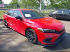 2022 Honda Civic Sport Red vin: 2HGFE2F5XNH587404