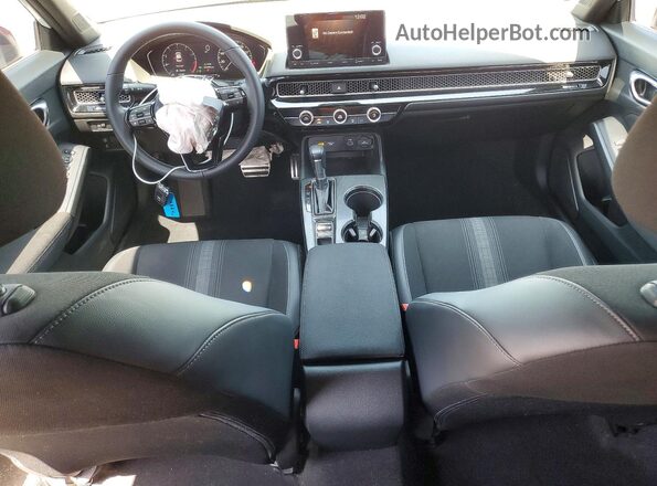 2HGFE2F5XPH523723 2023 HONDA CIVIC White Вид панелі приладів