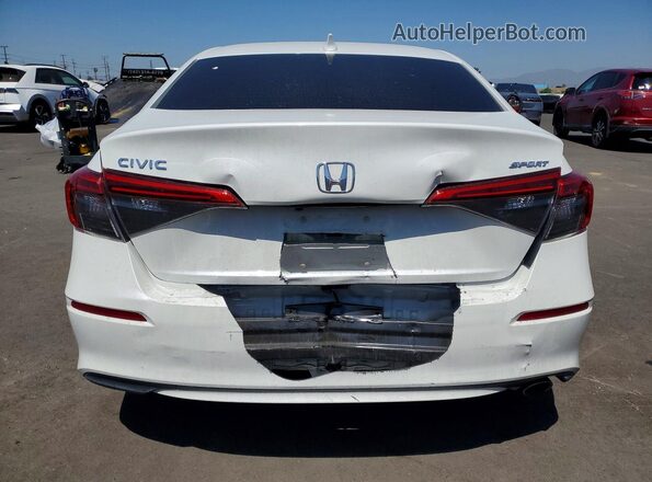 2HGFE2F5XPH523723 2023 HONDA CIVIC White Вид ззаду