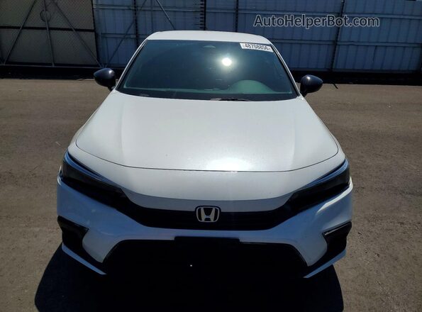 2HGFE2F5XPH523723 2023 HONDA CIVIC White Вид спереду