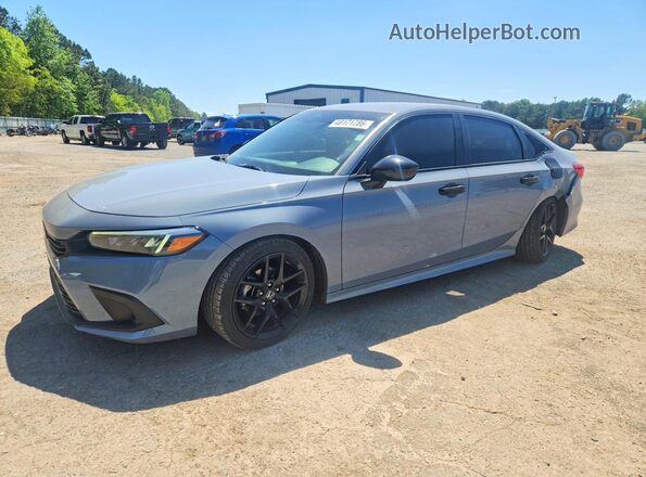 2HGFE2F5XRH521571 2024 HONDA CIVIC Gray Vista tres cuartos delantera izquierda