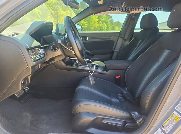 2HGFE2F5XRH521571 2024 HONDA CIVIC Gray Vista interior delantera