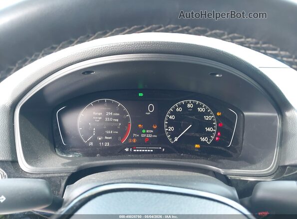 2HGFE2F5XSH527991 2025 HONDA CIVIC Серебряный Вид задних сидений