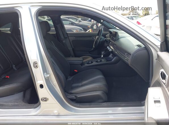 2HGFE2F5XSH527991 2025 HONDA CIVIC Серебряный Вид салона спереди