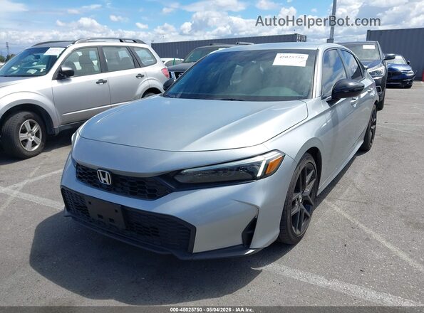 2HGFE2F5XSH527991 2025 HONDA CIVIC Серебряный Передняя левая четверть