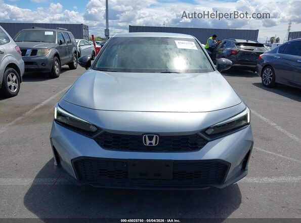 2HGFE2F5XSH527991 2025 HONDA CIVIC Серебряный Вид задней части салона