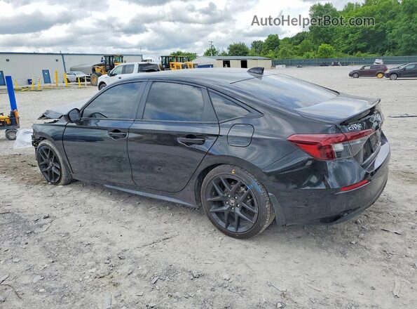 2HGFE2F5XSH568671 2025 HONDA CIVIC Черный Задняя левая четверть