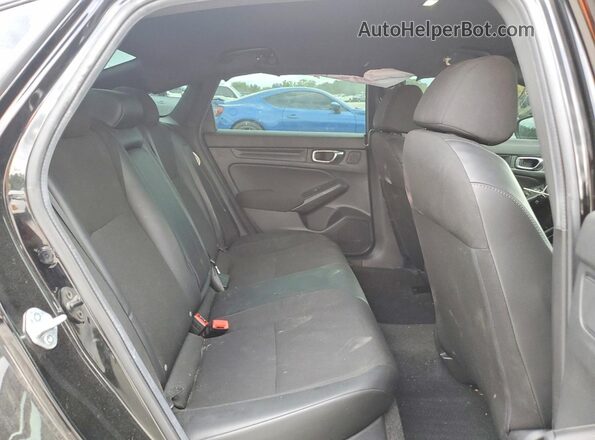 2HGFE2F5XSH568671 2025 HONDA CIVIC Черный Вид задних сидений