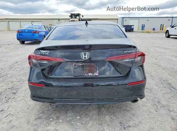 2HGFE2F5XSH568671 2025 HONDA CIVIC Черный Вид сзади