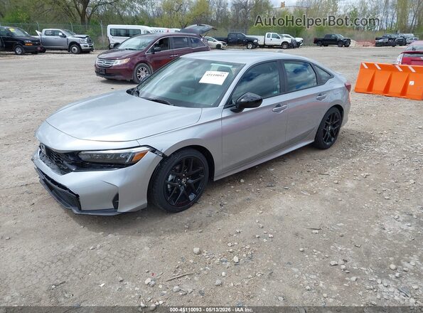 2HGFE2F5XTH584791 2026 HONDA CIVIC Серебряный Передняя левая четверть