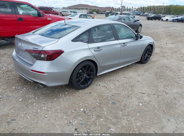 2HGFE2F5XTH584791 2026 HONDA CIVIC Серебряный Задняя правая четверть