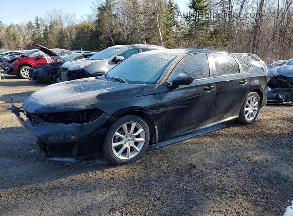 2HGFE4F80SH004128 2025 HONDA CIVIC Black Front left