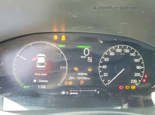 2HGFE4F80SH004128 2025 HONDA CIVIC Black Instrument cluster view