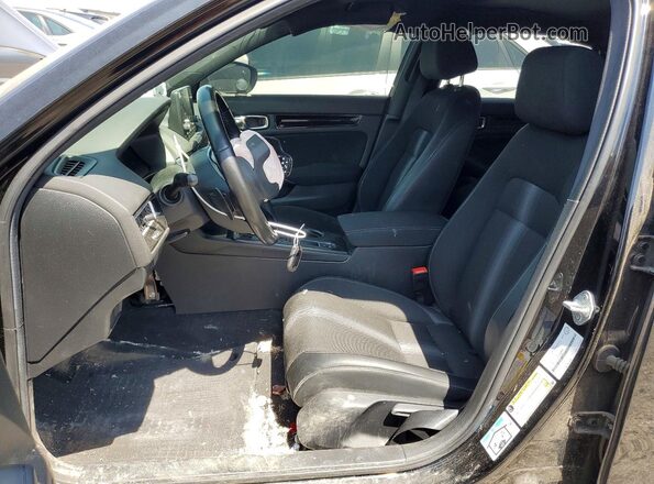 2HGFE4F80SH004128 2025 HONDA CIVIC Black Front interior view