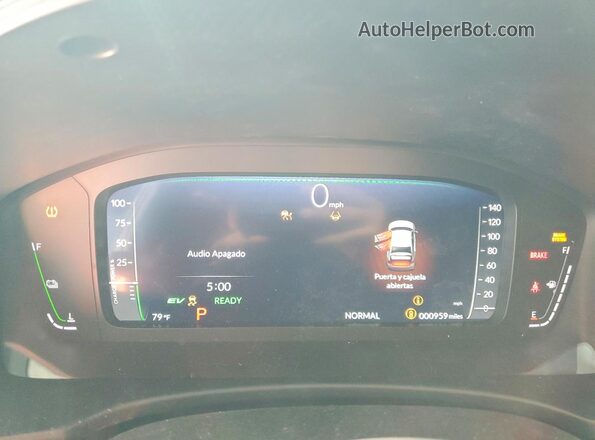 2HGFE4F80TH335437 2026 HONDA CIVIC Серый Вид щитка приборов