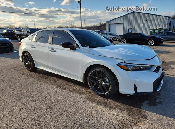 2HGFE4F81SH349877 2025 HONDA CIVIC White Przód prawy