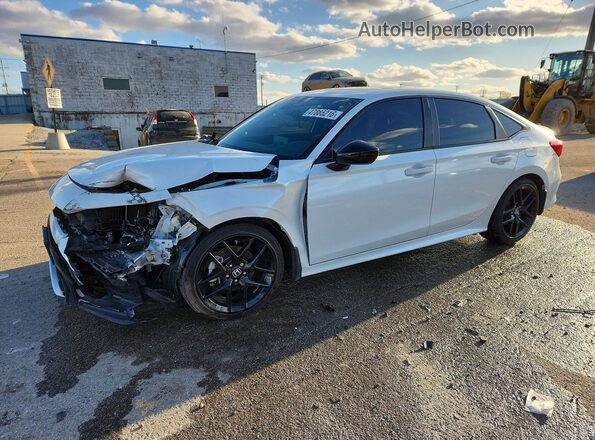 2HGFE4F81SH349877 2025 HONDA CIVIC White Przód lewy