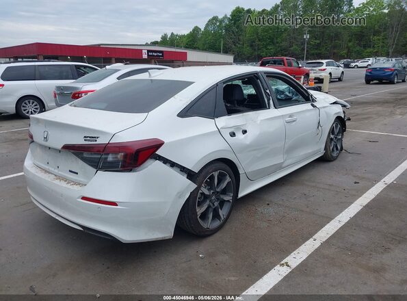 2HGFE4F81TH301572 2026 HONDA CIVIC HYBRID Белый Задняя правая четверть