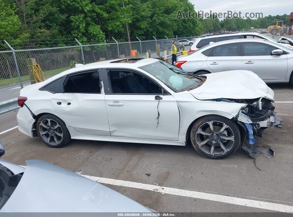 2HGFE4F81TH301572 2026 HONDA CIVIC HYBRID Белый Вид задней части салона