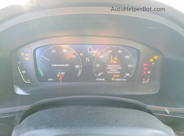 2HGFE4F81TH320591 2026 HONDA CIVIC Белый Вид щитка приборов