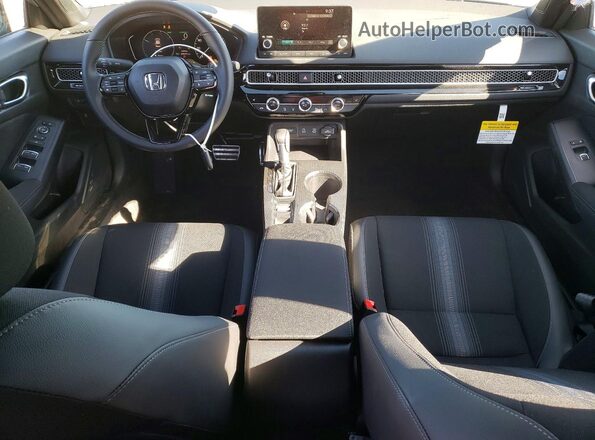 2HGFE4F81TH323877 2026 HONDA CIVIC Black Vista del salpicadero