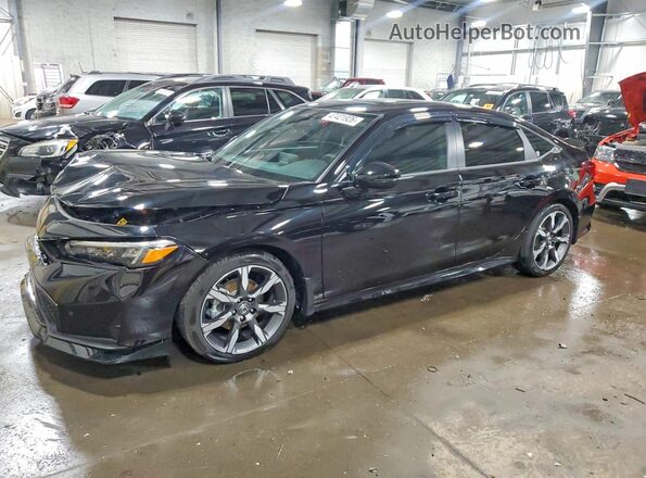 2HGFE4F82SH315981 2025 HONDA CIVIC Black Vista tres cuartos delantera izquierda