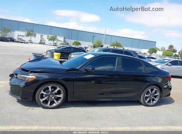 2HGFE4F82SH333042 2025 HONDA CIVIC HYBRID Черный Панорамный вид салона 360°