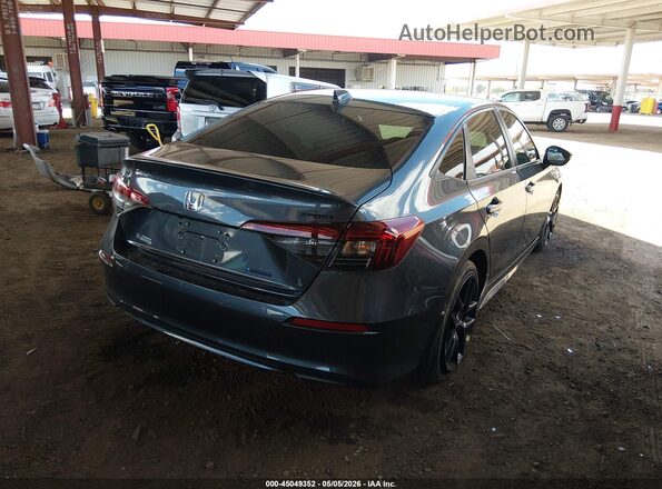 2HGFE4F82TH300284 2026 HONDA CIVIC HYBRID Серый Задняя правая четверть