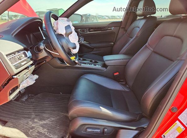 2HGFE4F83SH346155 2025 HONDA CIVIC Red Սալոնի դիմացի տեսք