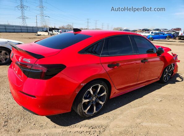 2HGFE4F83SH346155 2025 HONDA CIVIC Red Հետևի աջ