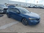 2025 Honda Civic Hybrid Sport/sport Touring Blue vin: 2HGFE4F84SH335374