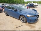 2025 Honda Civic Hybrid Sport/sport Touring Blue vin: 2HGFE4F84SH338078