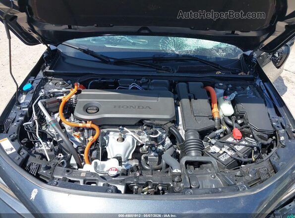 2HGFE4F84SH347931 2025 HONDA CIVIC HYBRID Серый Вид сзади