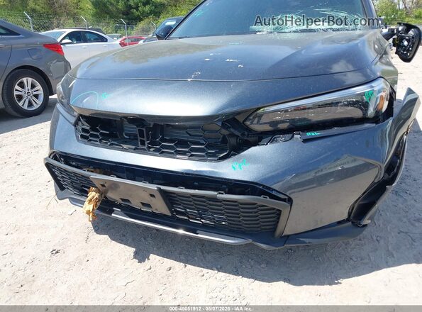 2HGFE4F84SH347931 2025 HONDA CIVIC HYBRID Серый Вид спереди