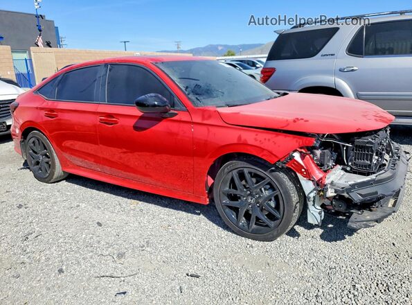 2HGFE4F84TH303347 2026 HONDA CIVIC Красный Передняя правая четверть