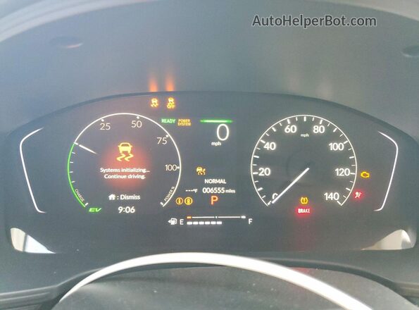 2HGFE4F84TH303347 2026 HONDA CIVIC Красный Вид щитка приборов