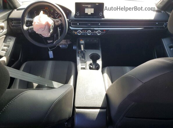 2HGFE4F84TH303347 2026 HONDA CIVIC Красный Вид панели приборов