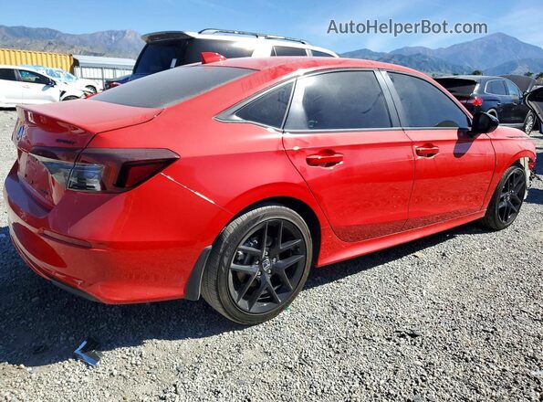 2HGFE4F84TH303347 2026 HONDA CIVIC Красный Задняя правая четверть